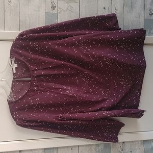 Fun2Fun M Purple Blouse